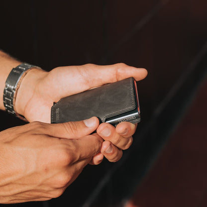 Billetera Kansas - Space Grey