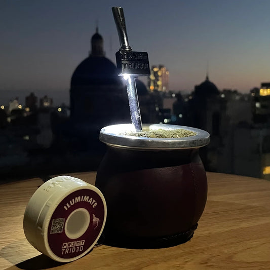 Ilumimate Luz Para Mate Cadaqués - Negro