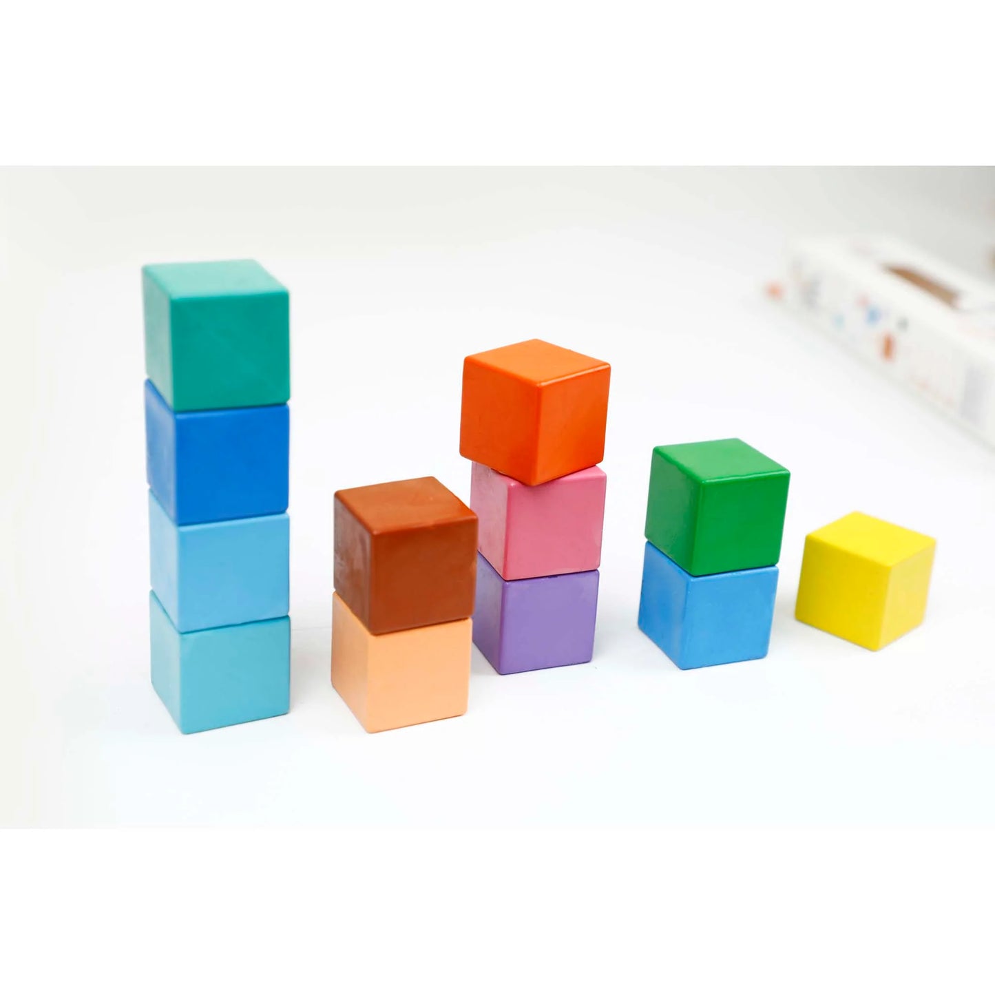Crayolas Cubo Haku Yoka Colores Océano (x6) Avenir