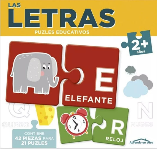 Puzzle Las Letras - Aprendo En Casa