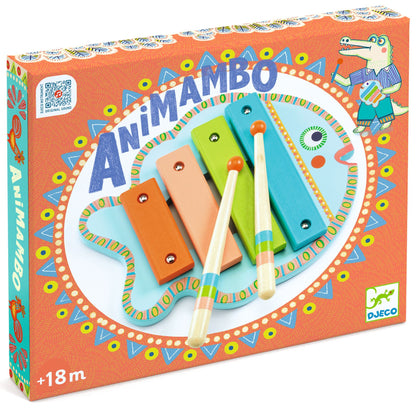 Xilofón de madera pez Animambo Djeco