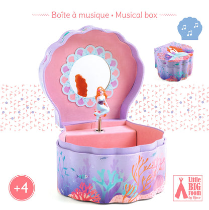 Caja musical y joyero Sirena encantada Djeco