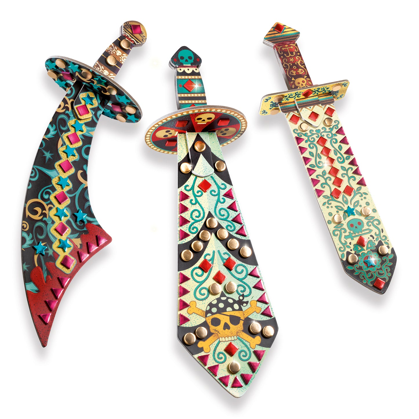 Do it yourself: mosaicos espadas piratas Djeco