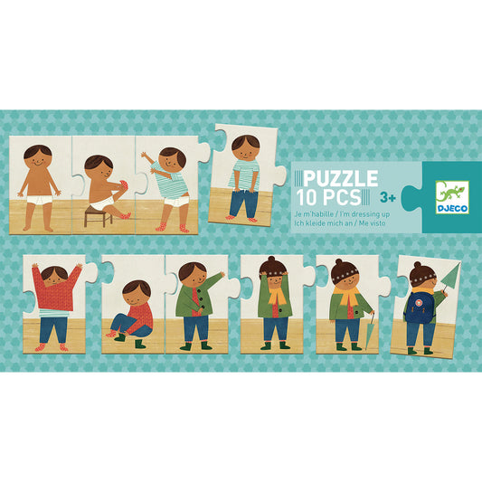 Puzzle Yo me visto Djeco