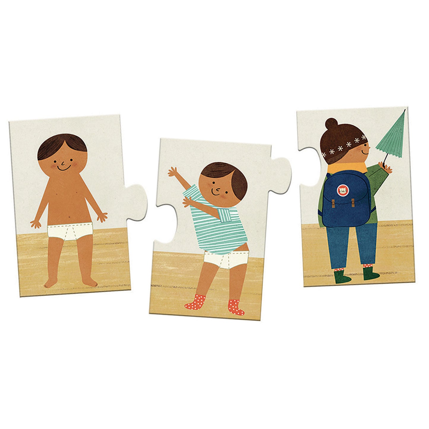 Puzzle Yo me visto Djeco