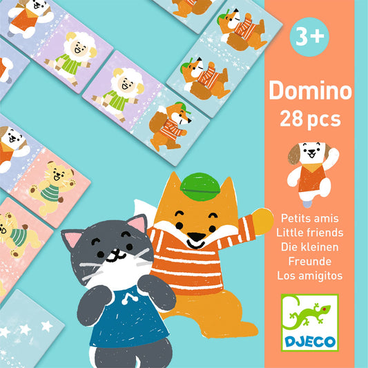 Dominó Little Friends (28 pzas) Djeco