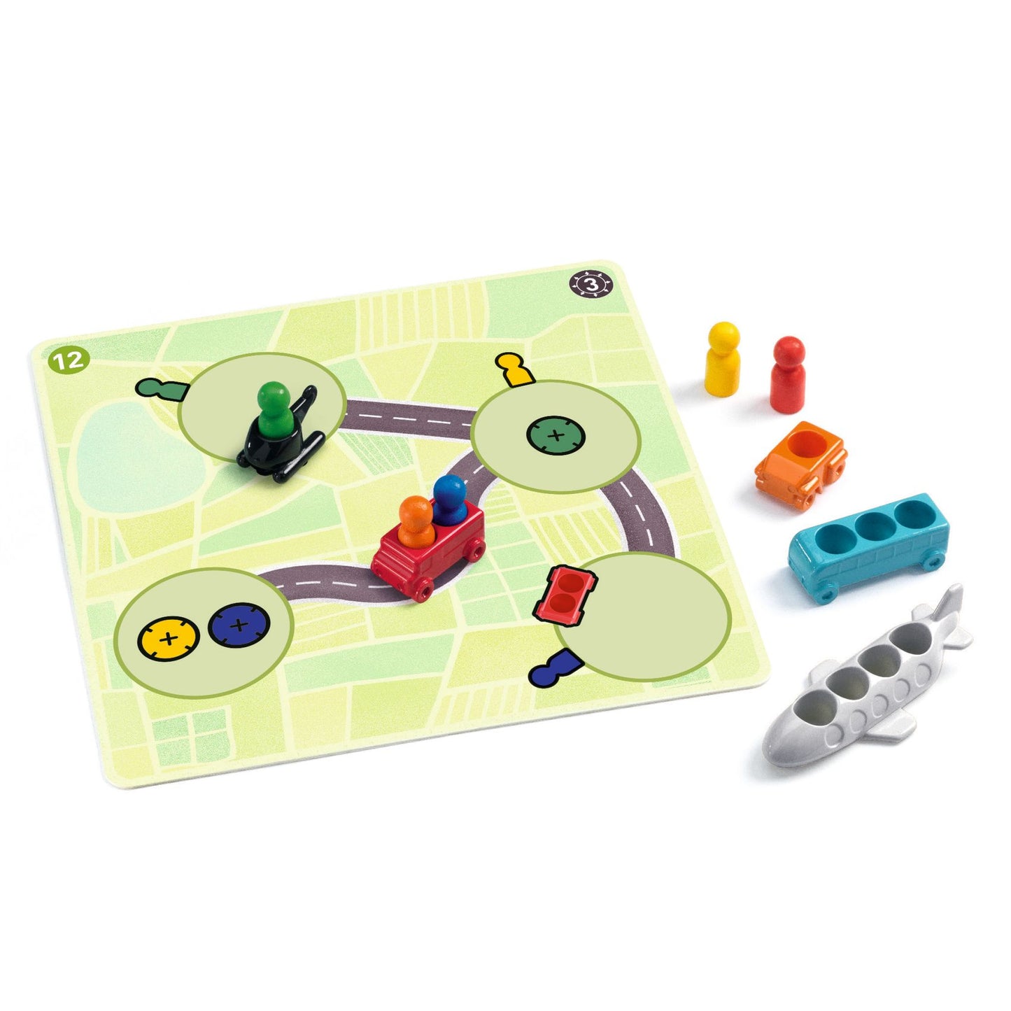 Juego Traffic Logic Djeco