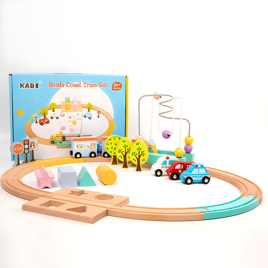 Pista de Tren Ciudad de Madera Kabi