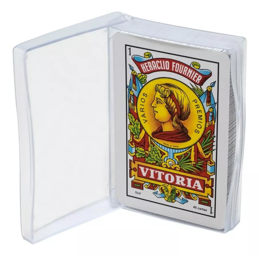 Cartas Españolas Fournier N°27 Caja Acrílico
