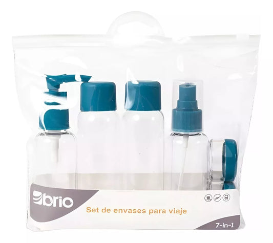 Kit Frascos Para Viaje Autorizados