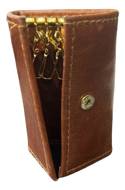 Porta Llaves Cuero LegÍtimo 6 Llaves