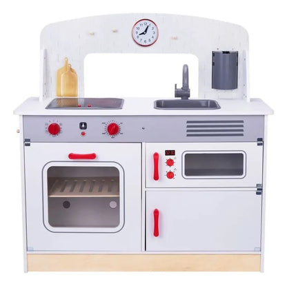 Cocina XL con comedor y accesorios madera