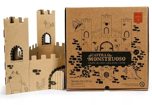 Castillo monstruoso para armar y pintar Pika