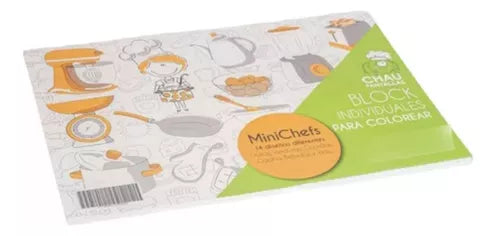Block individuales mini chef Chau Pantallas