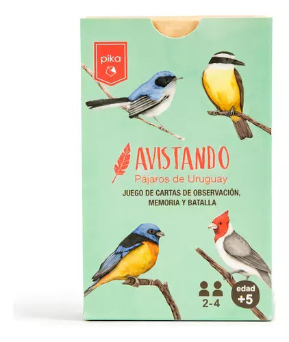 Cartas Educativas Avistando Pájaros Pika