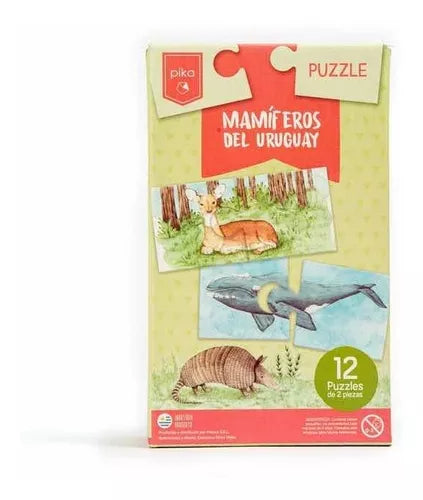 Puzzle mamíferos del Uruguay Pika
