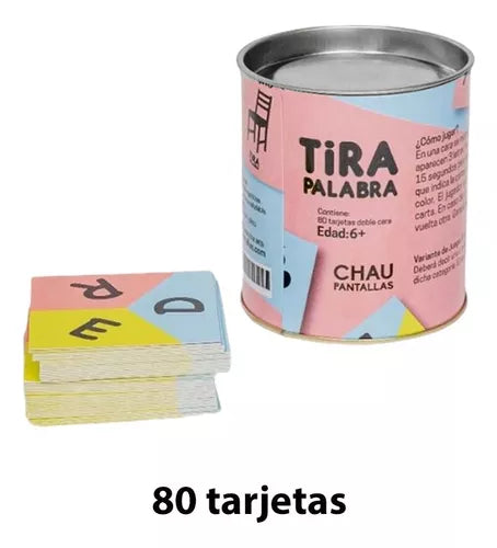 Tira Palabra Chau Pantallas