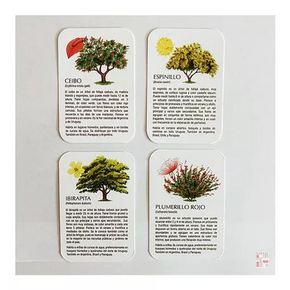 Cartas Flora Nativa del Uruguay Pika