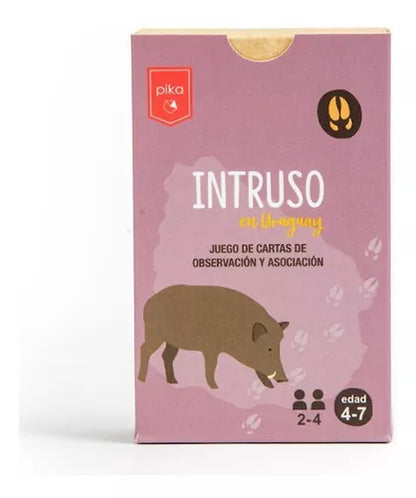 Cartas intruso en Uruguay Pika