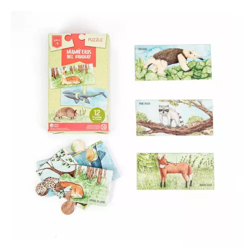 Puzzle mamíferos del Uruguay Pika