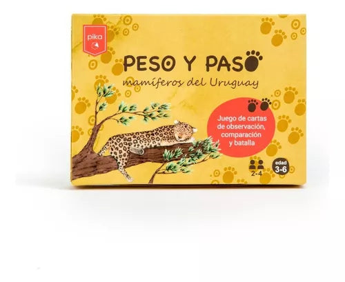 Cartas peso y paso Pika