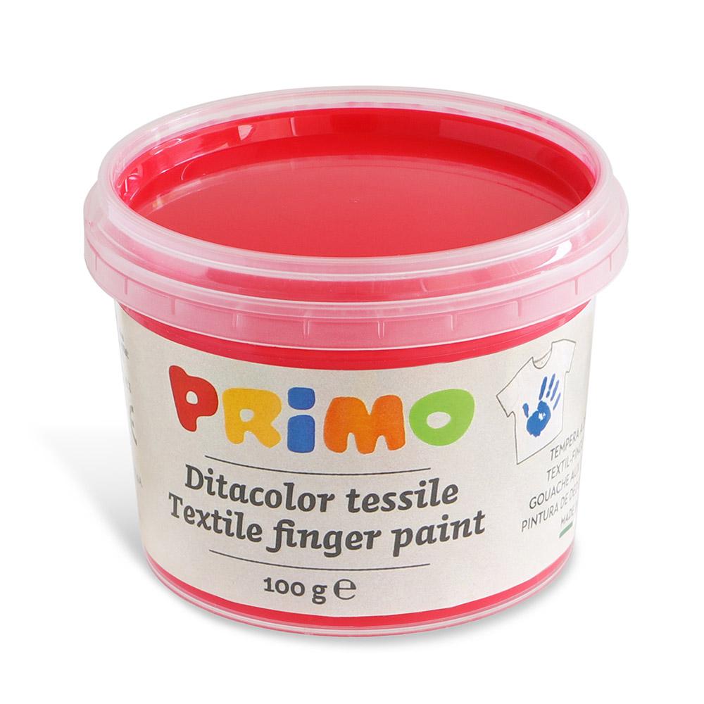 Pintura de dedos para telas (x6) Primo