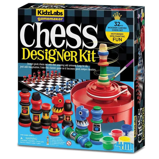 Kit para diseñar tu juego de ajedrez 4M