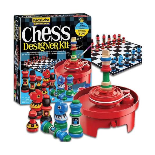 Kit para diseñar tu juego de ajedrez 4M