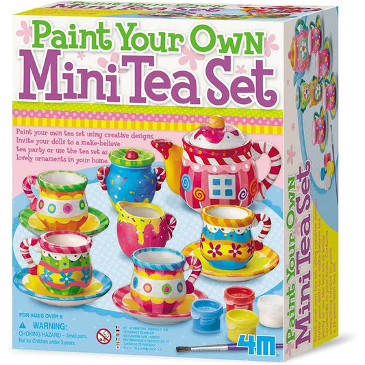 Juego para pintar tu propio set de té 4M