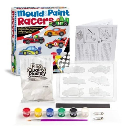 Kit para pintar y moldear autos magnéticos de carrera 4M