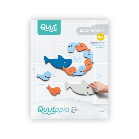 Puzzle de baño Shark Quut