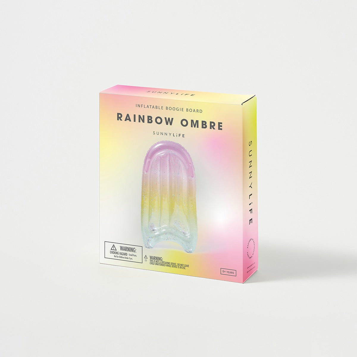 Tabla de morey inflable rainbow Sunnylife