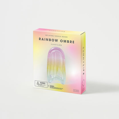 Tabla de morey inflable rainbow Sunnylife