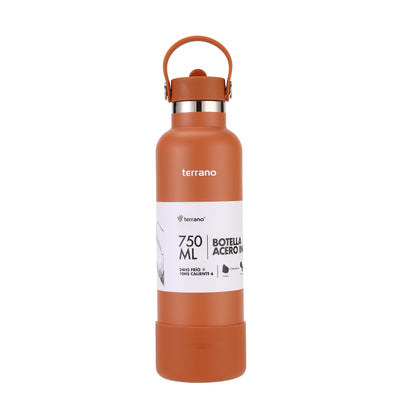 Botella Térmica Con Pico 750ml - Terracota