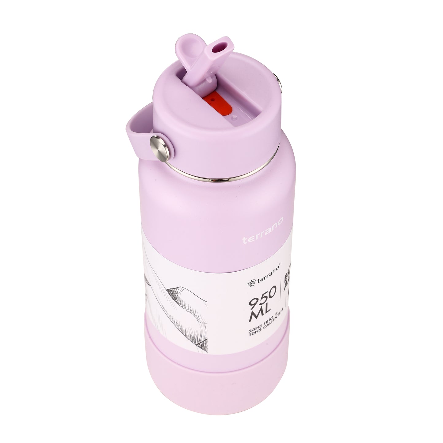 Botella Térmica Con Pico 950ml - Lavanda