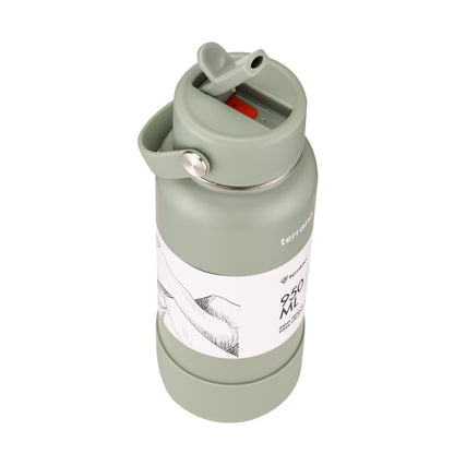Botella Térmica Con Pico 950ml - Oliva