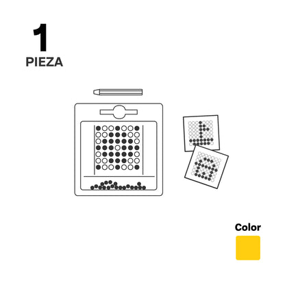 Pizarra magnética Imadots Mini Braintoys