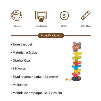 Torre Laberinto Con Bolas