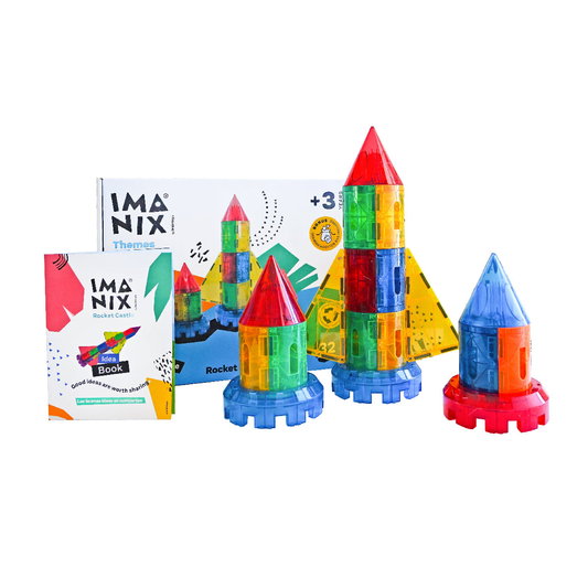 Imanix Rocket Castle 32 piezas Braintoys