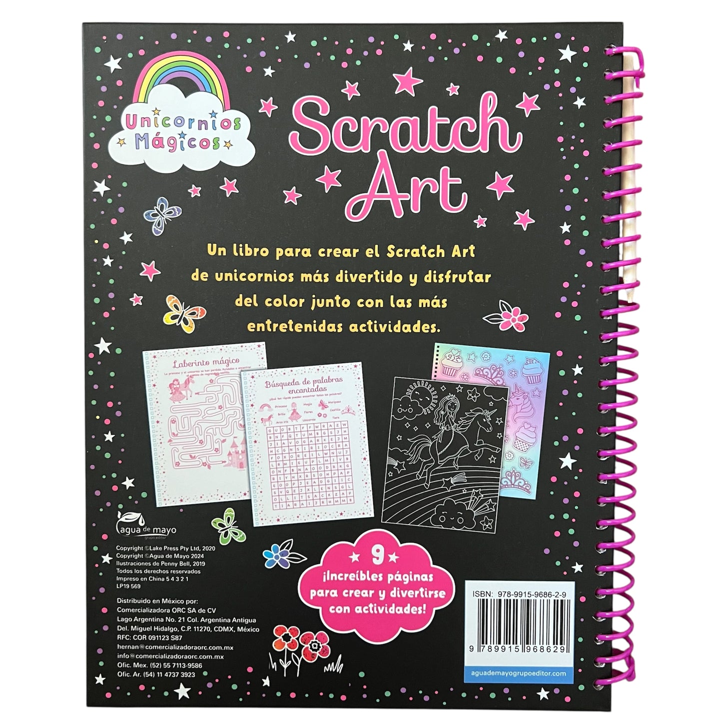 Scratch Art - Unicornios Mágicos