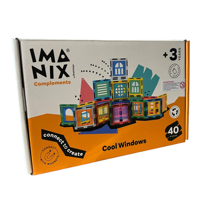 Imanix Cool Windows 40 piezas Braintoys