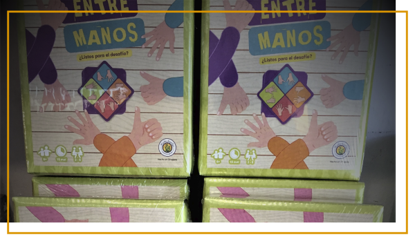 Juego Entre Manos Habichuelas