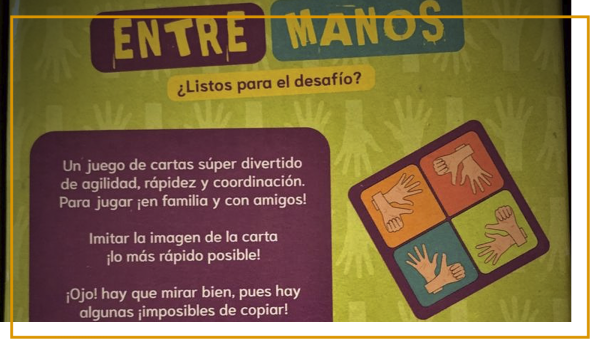 Juego Entre Manos Habichuelas