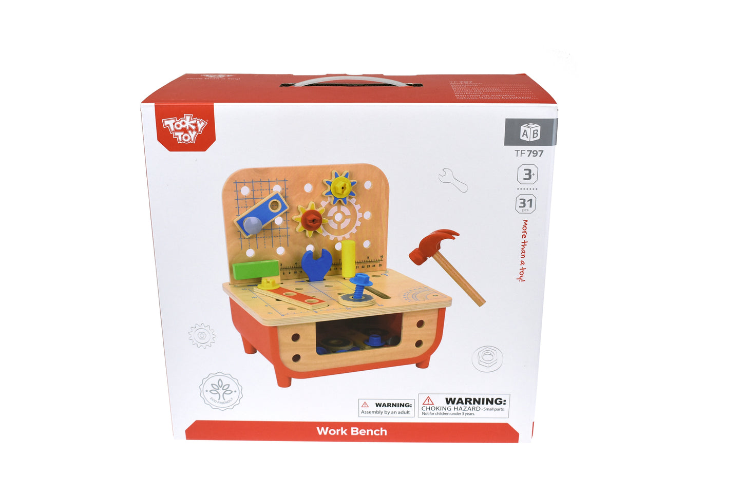Mesa de herramientas madera Tooky Toy