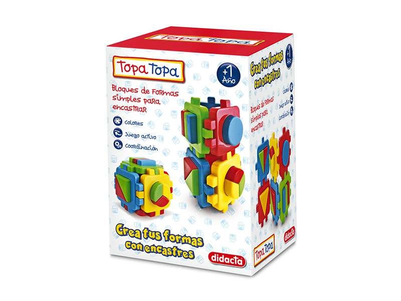 Crea Tus Formas Con Encastres Topa Topa Didacta