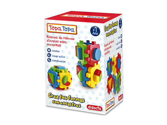 Crea Tus Formas Con Encastres Topa Topa Didacta