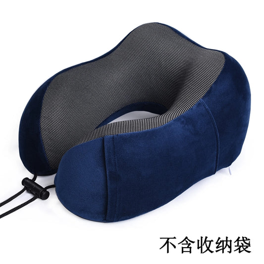 Almohada De Viaje Brio Anatomica Para Cuello Con Memoria - Azul