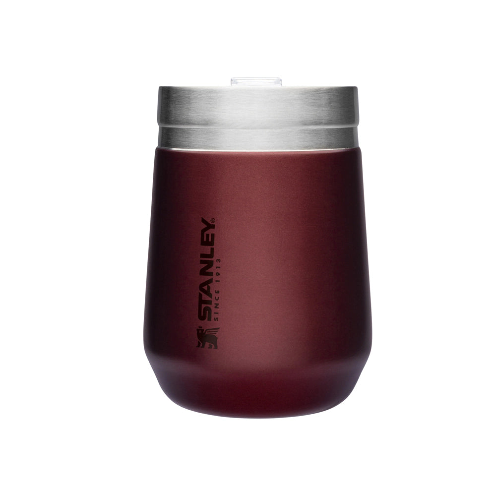 Mate Stanley Acero Inoxidable Go Tumbler con Tapa - Bordeaux