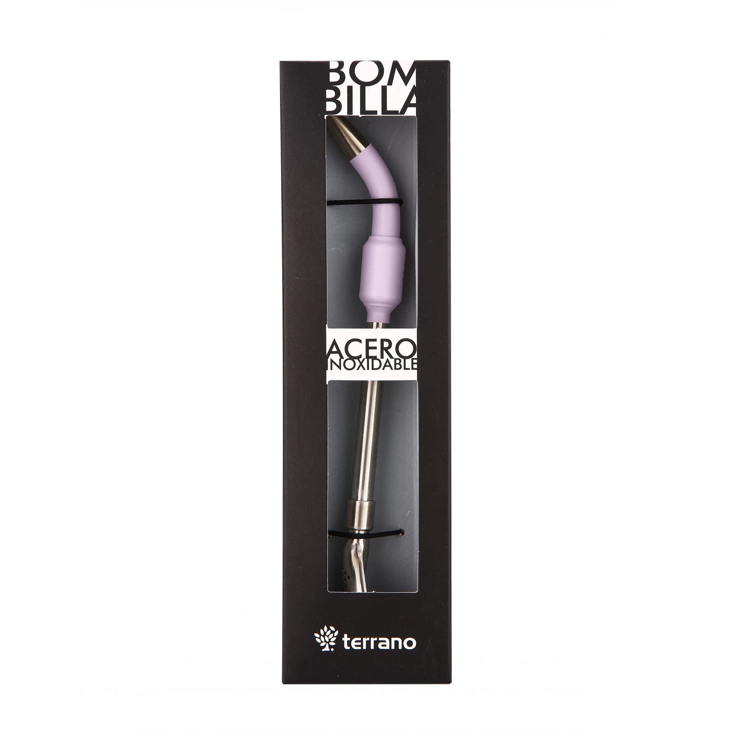 Bombilla Acero Inoxidable Terrano Color - Lila