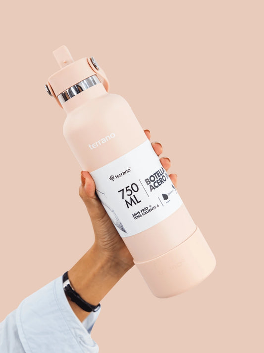 Botella Térmica Con Pico 750ml - Rosa